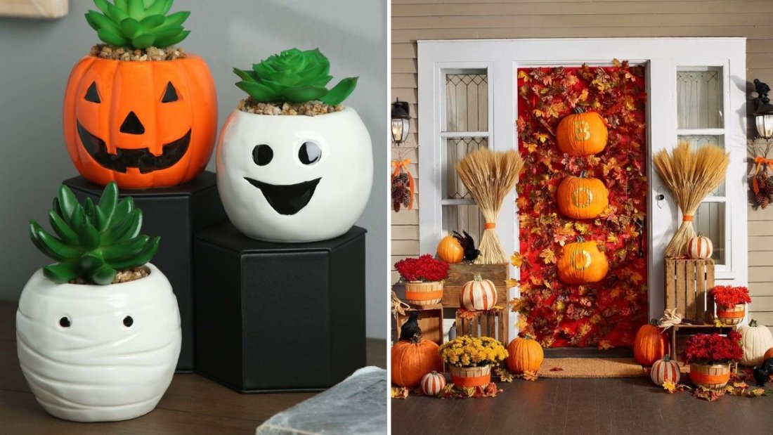 3 Halloween Decor Ideas for Your Vertical Succulent Wall